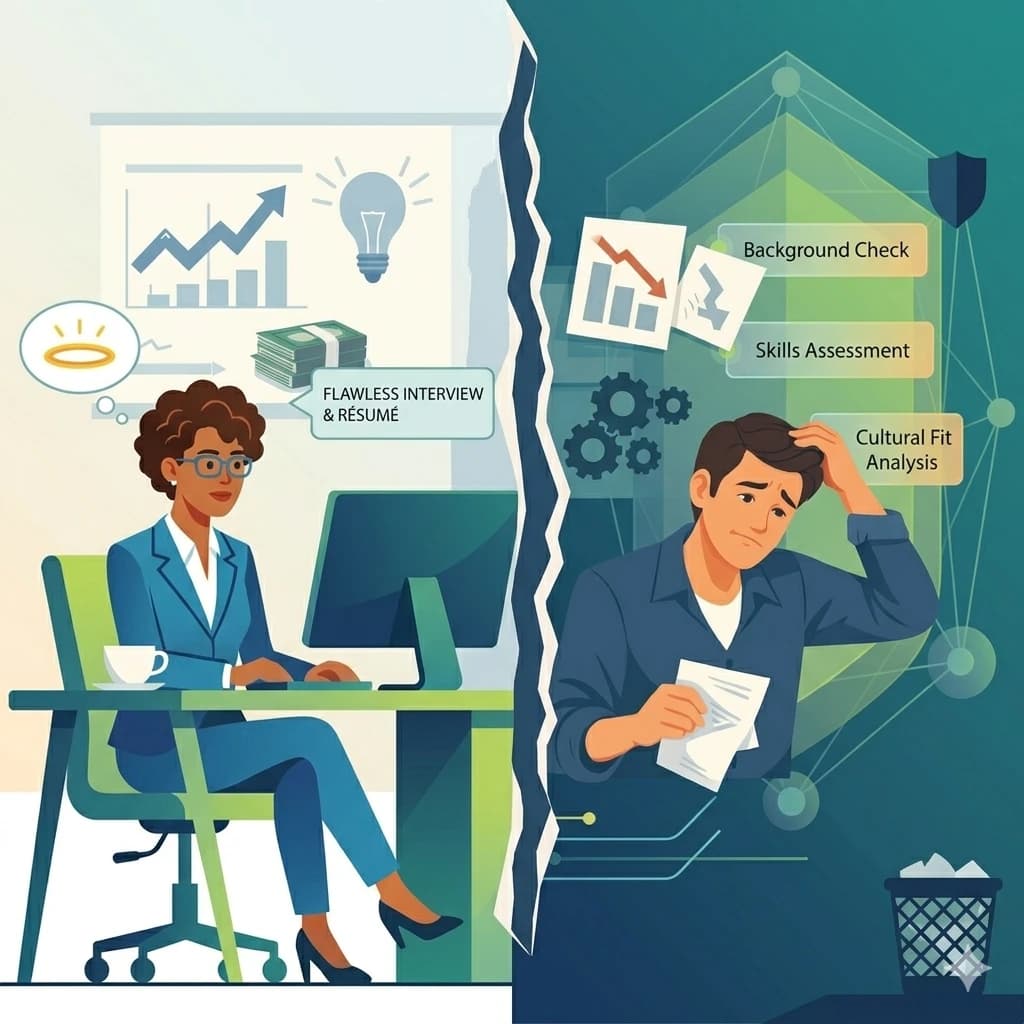 Hire With a Firewall Without Making the Firewall Evident