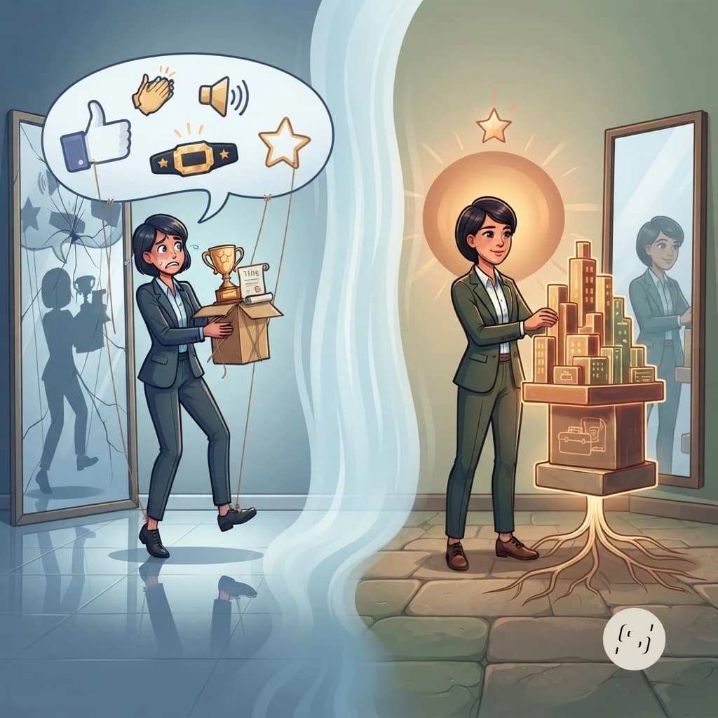 What Is Borrowed Confidence and How Do You Replace It with Real Self-Confidence?